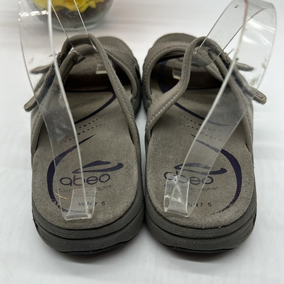 Abeo Bio System Tan Sandals Size Women's Neutral 7.6 MCS6823H - Picture 3 of 6